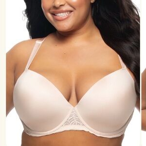 Felina Carolina Seamless Racerback Plunge T-Shirt Bra